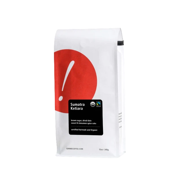 Sumatra Ketiara Fairtrade Organic 2 lb